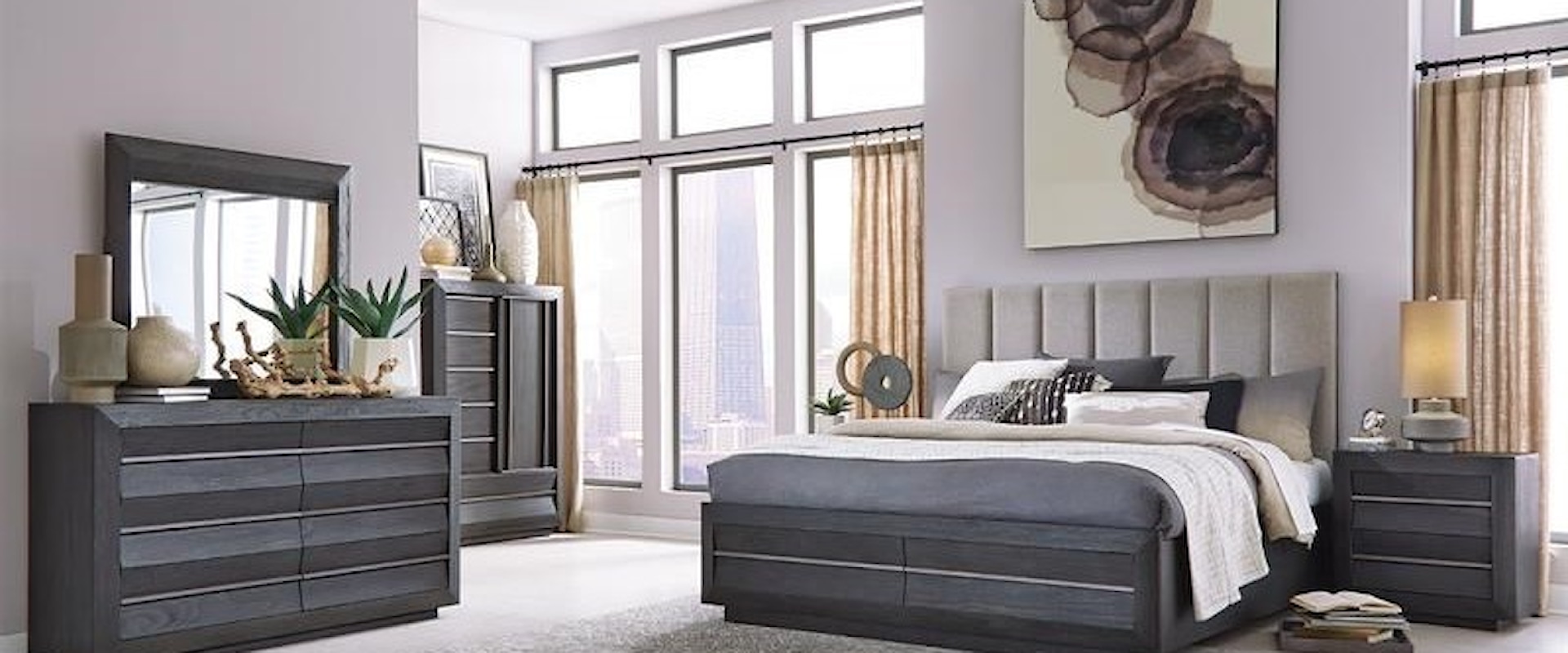 Contemporary Queen Bedroom Group